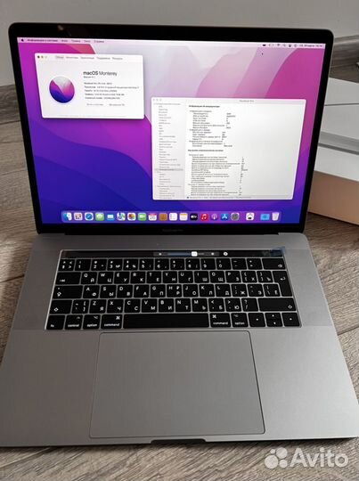 Материнская плата MacBook Pro 15 2017 A1707