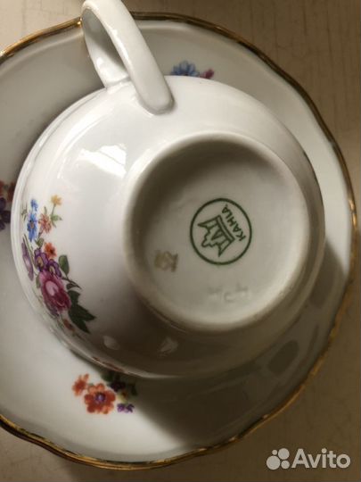 Нежные Чашки с блюдцами