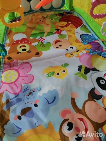 Развивающий коврик музыкальный