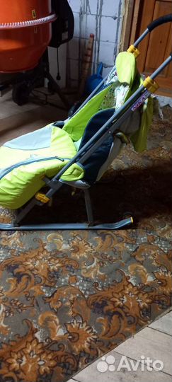 Санки коляска ника