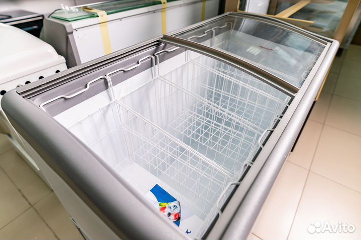 Морозильный ларь млг-400 серый