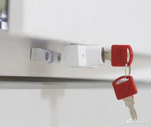 Замок детский блокирующий на окна накладной знб-1А