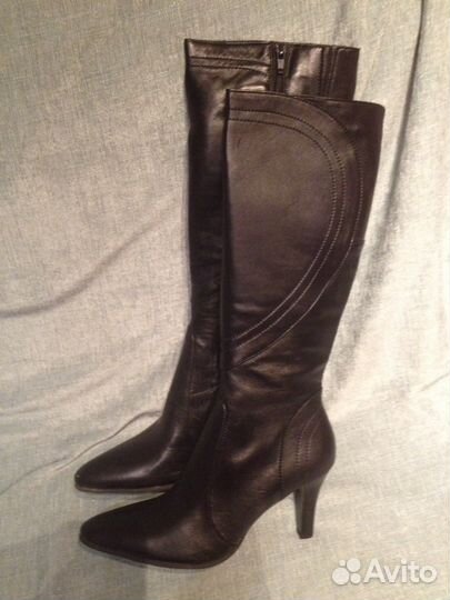 Сапоги новые кожа