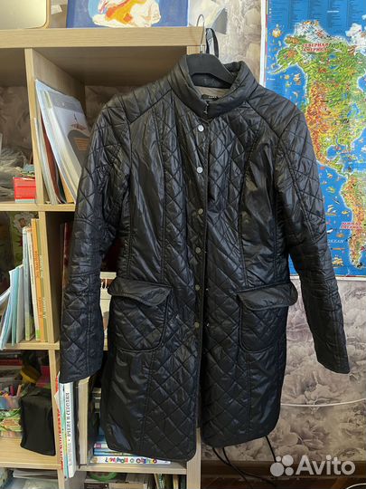 Стеганое пальто