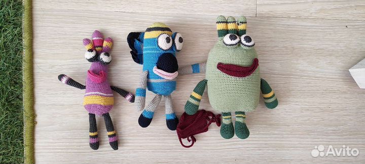 Вязаные игрушки 