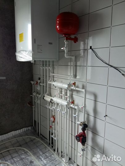 Монтаж систем отопления, водоснабжения,канализации