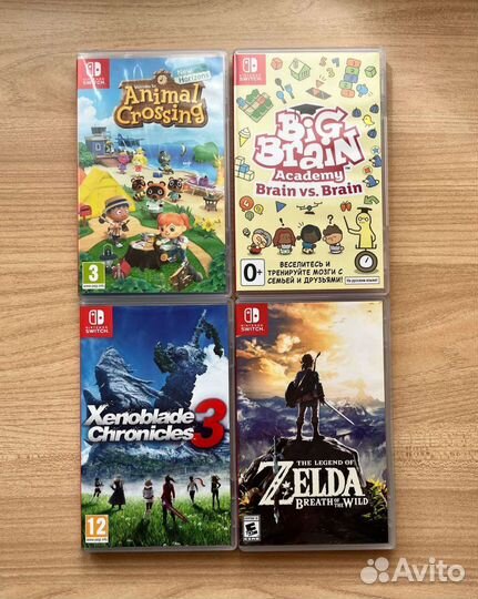 Игры для nintendo switch (катриджи)