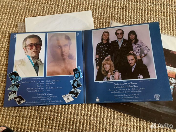Elton John Captain Fantastic + Dont Shoot Me винил