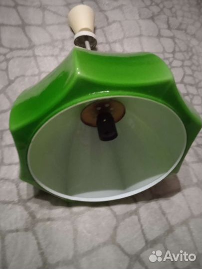 Стеклянный абажур, люстра, ссср, Югославия