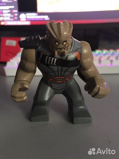 Lego marvel Cull obsidian минифигурка