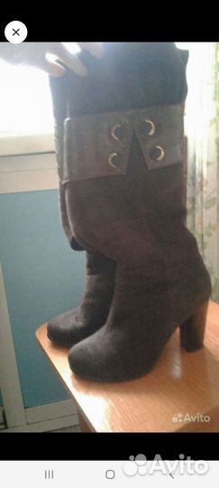 Сапоги зимние женские 38
