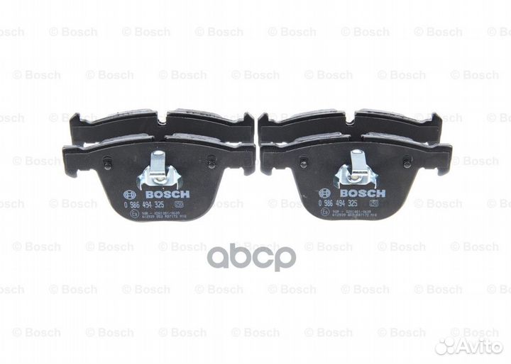 Колодки тормозные BMW 5(E60) /7(E65) 01- задн