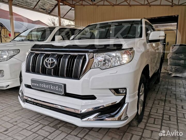 Обвес Land Cruiser Prado 150 2018+ Белый