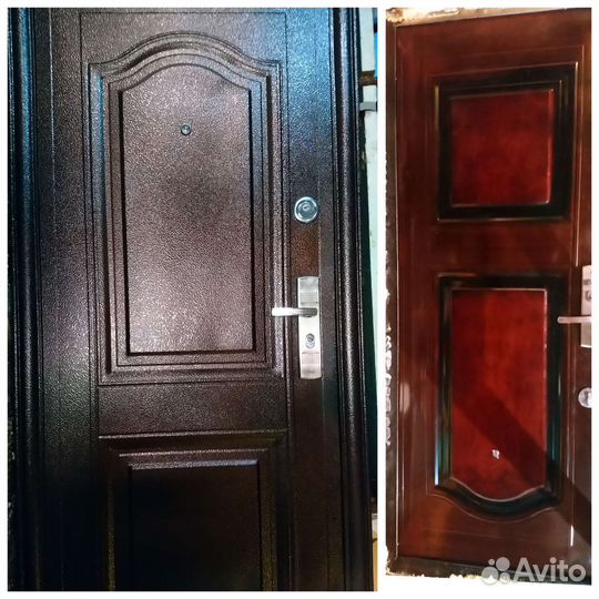 Дверь входная металлическая бу