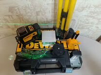 Лазерный уровень dewalt 4D с треногой