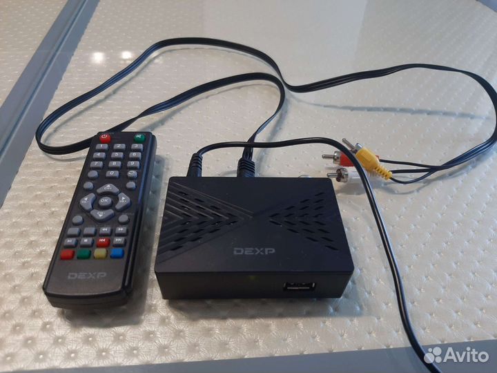 Приставка для цифрового тв dexp HD 7789P черный