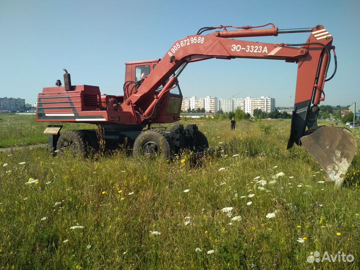 Услуги экскаватора