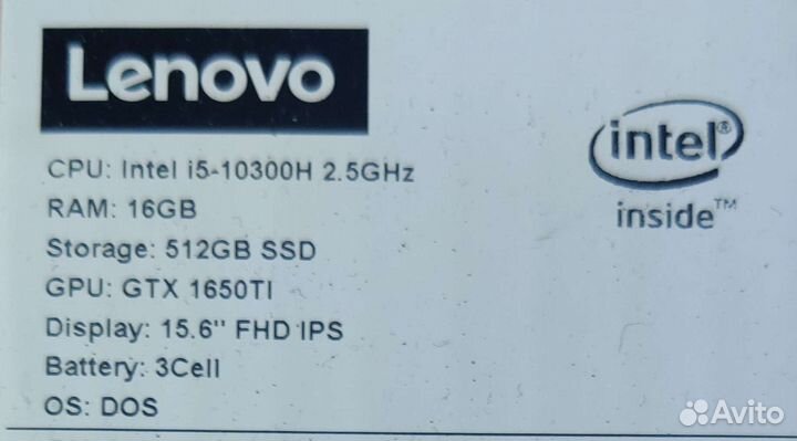 Lenovo Idea Pad Gaming 3