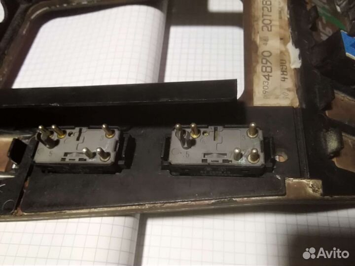 Консоль,кнопки управления Mercedes w140