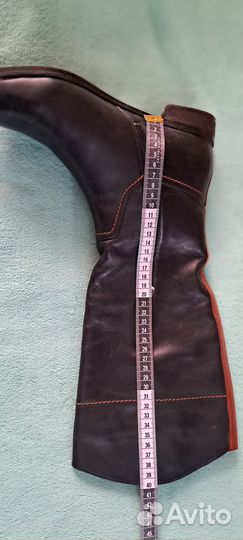 Сапоги женские натуральная кожа демисезонные