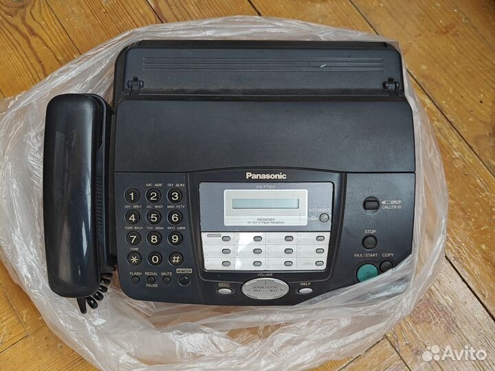 Телефон факс panasonic