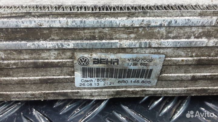 Интеркулер Skoda Rapid 2014