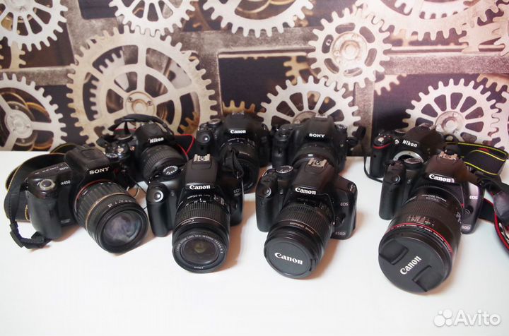 Ремонт фотоаппаратов, объективов, вспышек