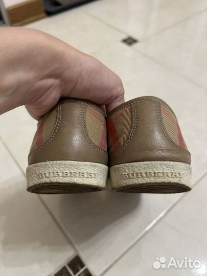 Кеды Burberry оригинал