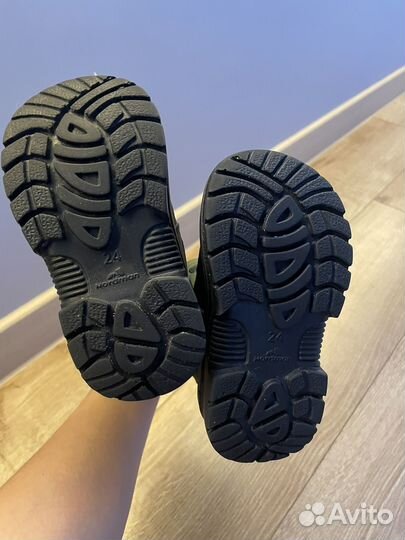 Зимние дутики детские