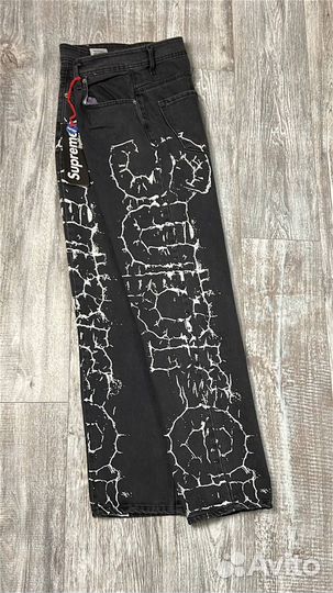 Джинсы Supreme Shibori Loose эксклюзив