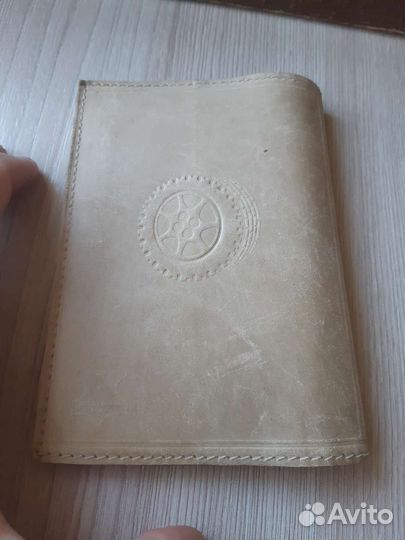 Кожаная обложка для автодокументов, СССР