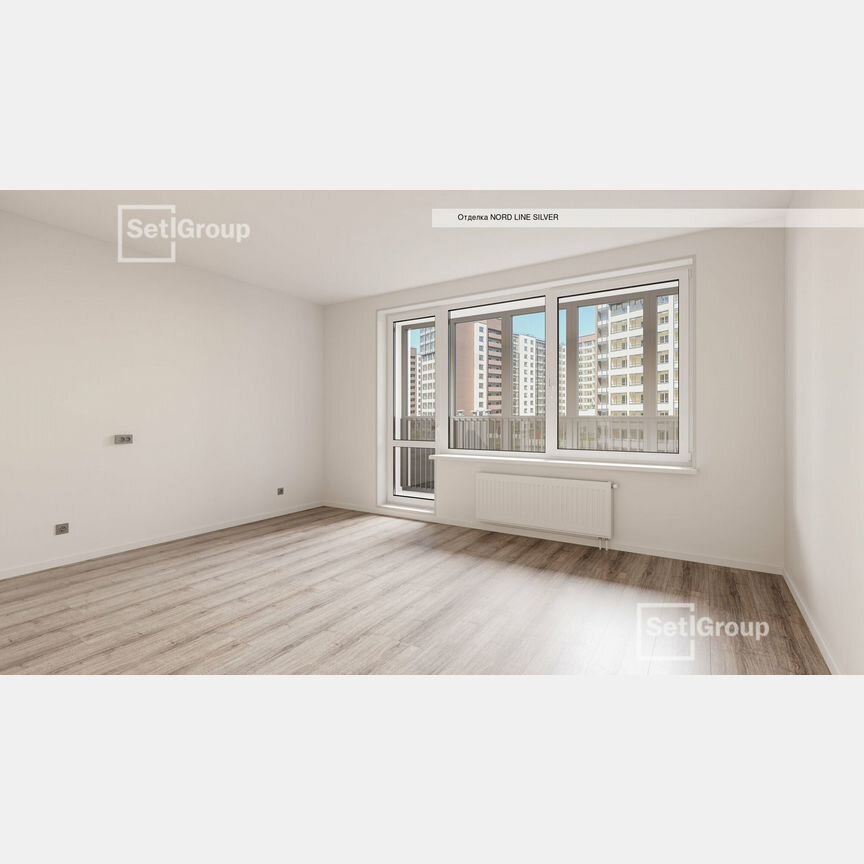 1-к. квартира, 34,3 м², 1/4 эт.