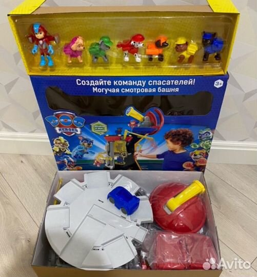 Мега смотровая башня патруль щенячий 2 вида