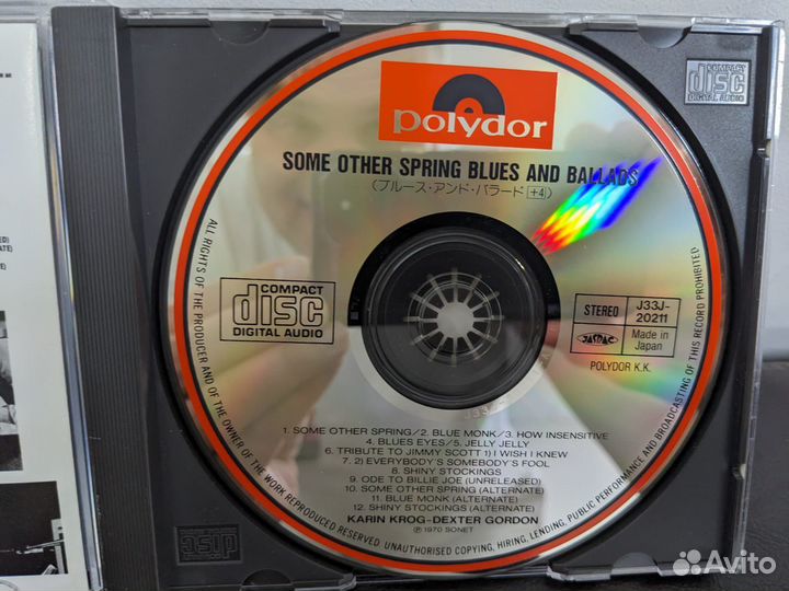 Gordon&Krog Some other spring (blues&ballads) CD