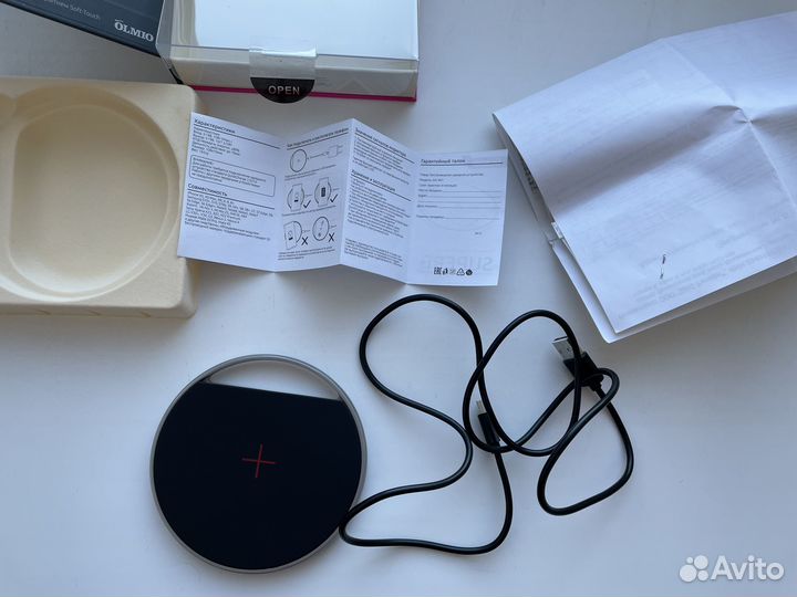 Беспроводное зарядное устройство olmio superb