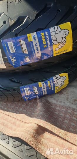 Мотошины Michelin road5 190/55 17+120/70 17