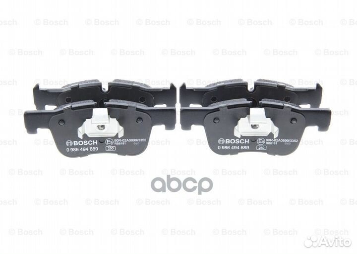 0 986 494 689 Колодки тормозные BMW 1 F20/21 /3