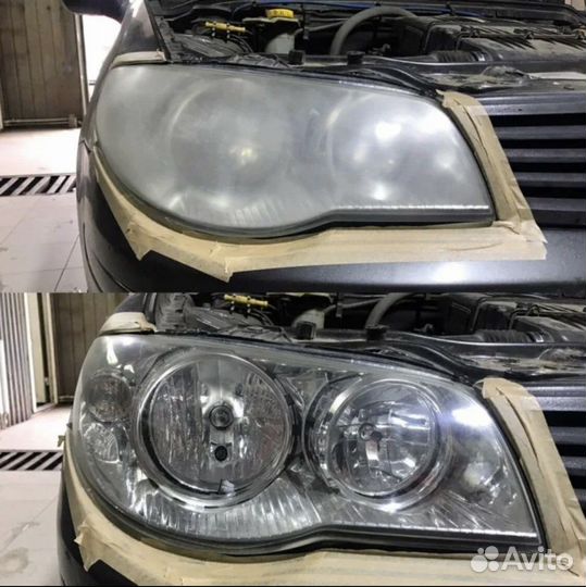 Качественная полировка фар