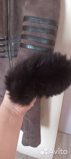 Дубленка натуральная женская 50 размер