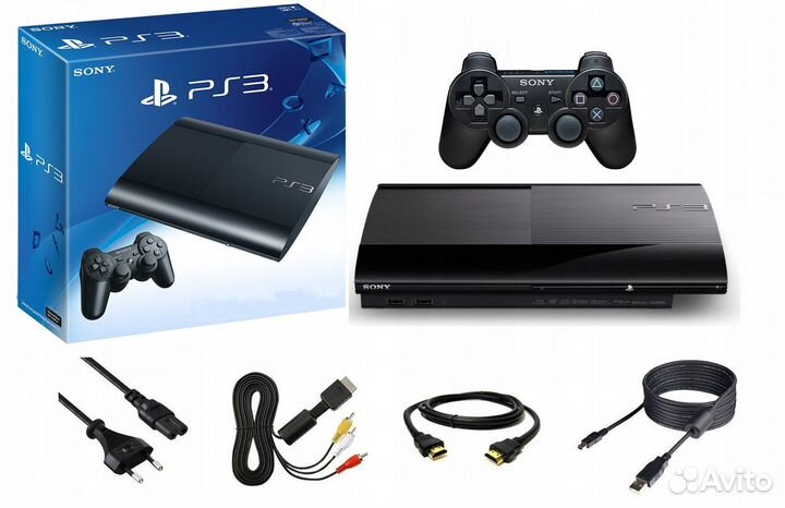 Sony playstation 3 (2 Игры в комплекте)