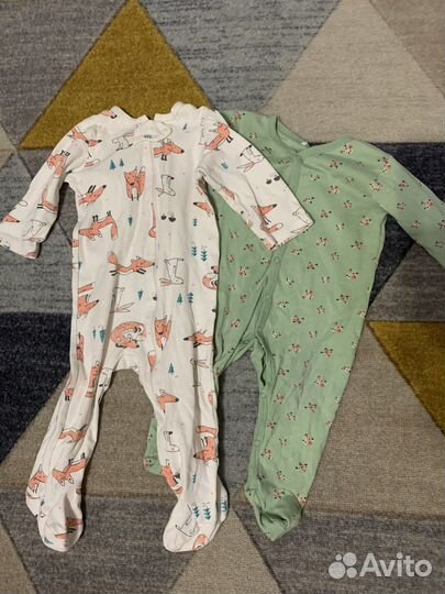 Вещи пакетом на девочку 74-80