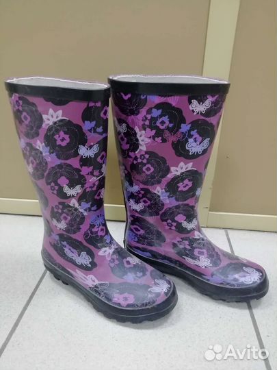 Детские резиновые сапоги 33р