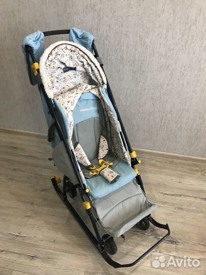 Детские санки коляска