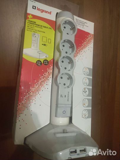 Сетевой фильтр стойка Legrand