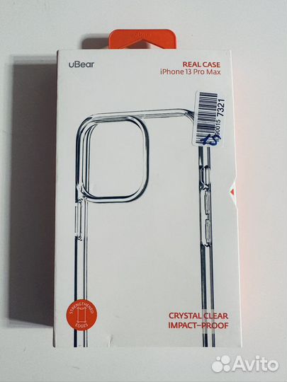 Чехол uBear Real Case iPhone 13 Pro Max