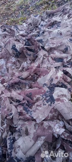 Сетка камуфляжная (кмф), маскировка для охоты