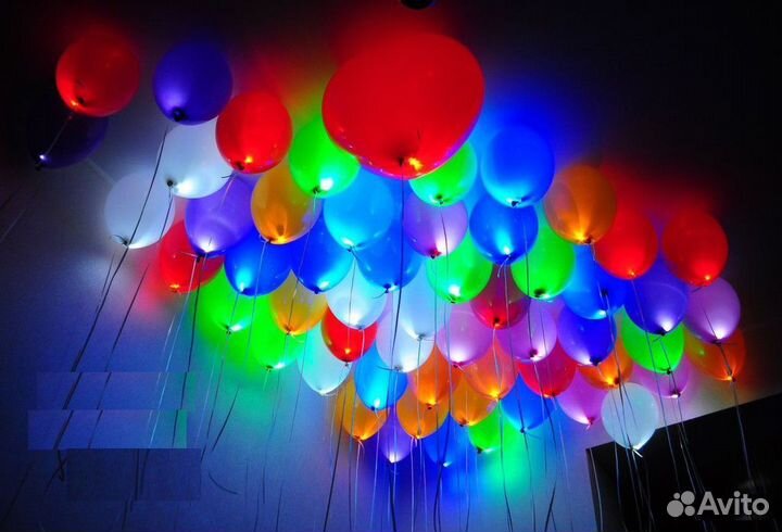 Воздушные шары со светодиодами с доставкой