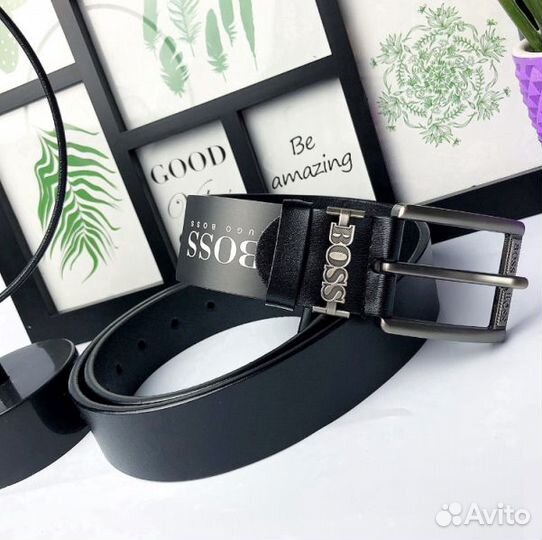 Ремень кожаный мужской