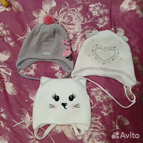 Шапка для девочки зимняя artel 48-50 lassie 46-48
