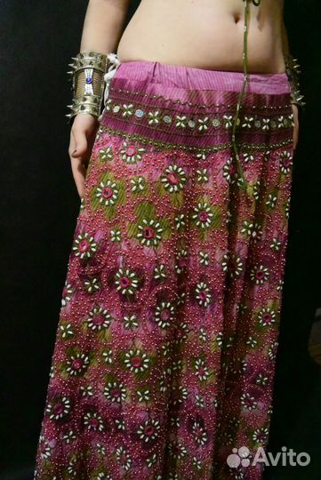 Юбка чоли шали топ восток бохо трайбл belly dance